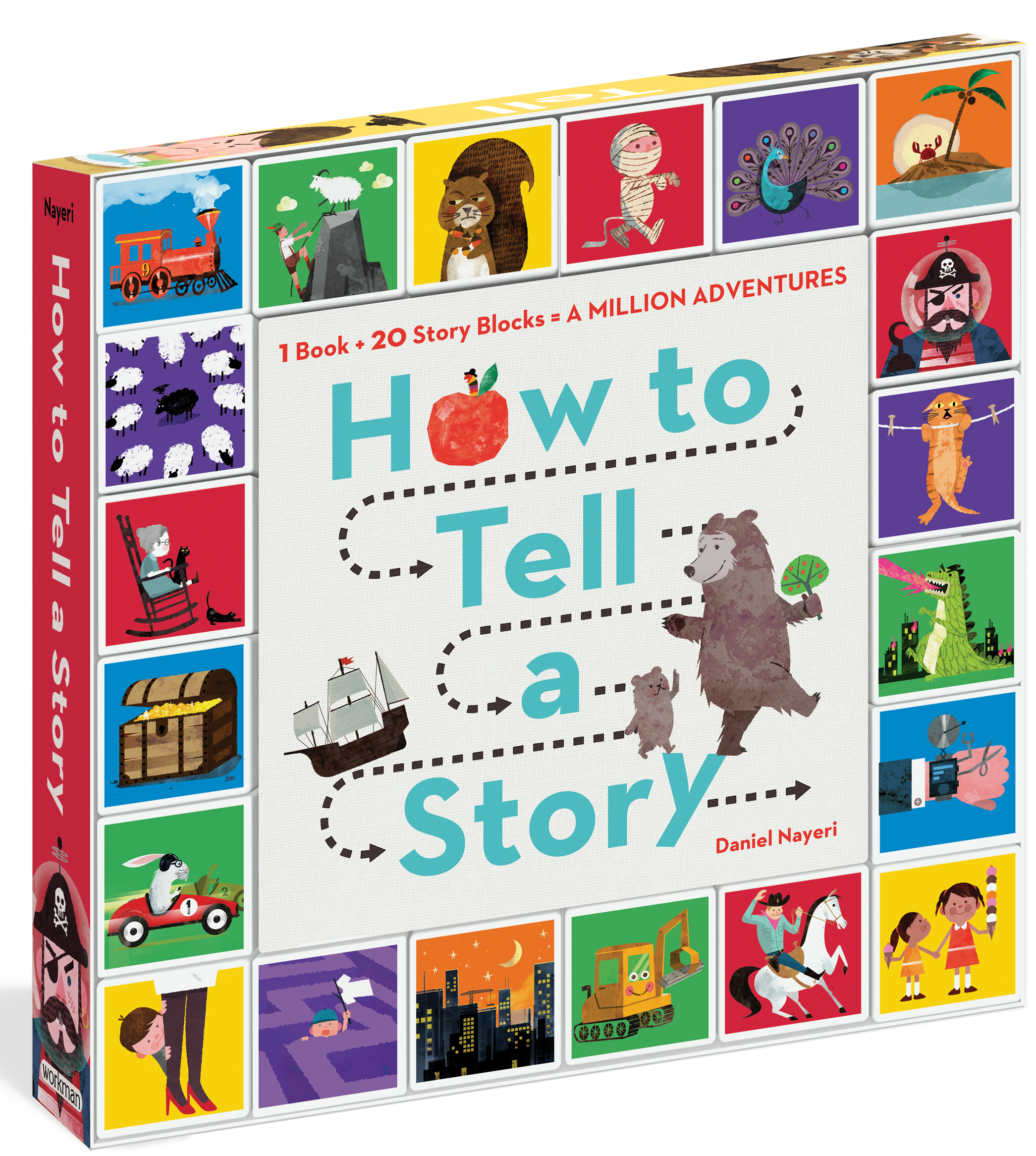 How to Tell a Story 3D Book Cover