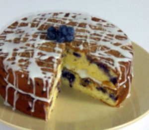 You can see from the fuzziness of this photo why I am a food writer, not food photographer. This darling Blueberry Muffin Crumble Cake, is one of my favorites in the new book. And I promise it will look a lot better in the book than in this photo.