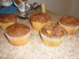 peanut butter cupcakes