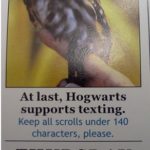 Text “Hogwarts” to WHEN MUGGLES TEXT DOT COM
