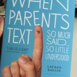 When Parents Text, “Just Got My Rack Adjusted…” Plus, a Book Giveaway!