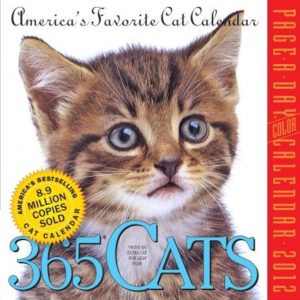 365 Cats Page-a-Day Calendar for 2012
