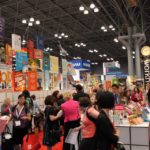The Workman Wall of Books at #BEA13!