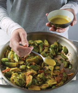 Warm Brussels Sprouts