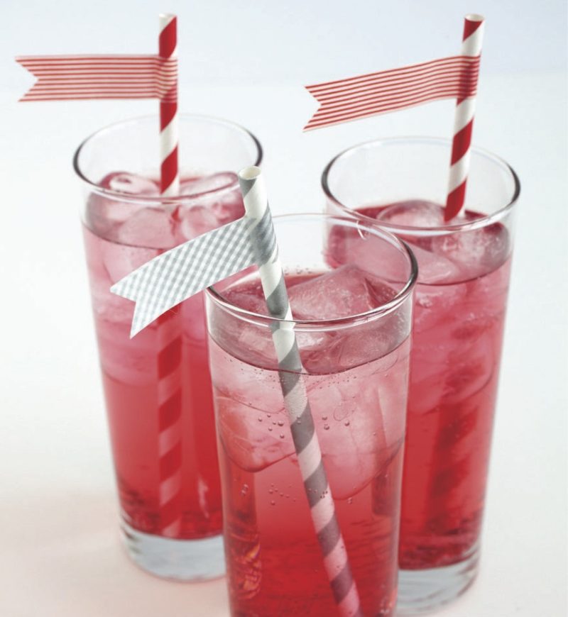 washi tape super straw flags