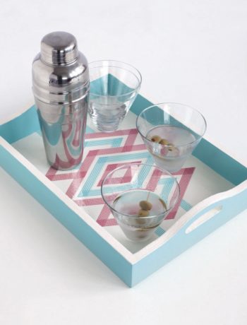 wooden washi tape tray