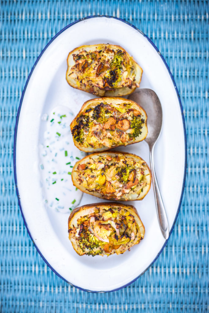 Stuffed Potato Skins