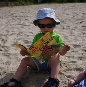 baby beach reading