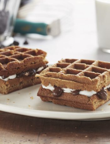 waffled s'mores