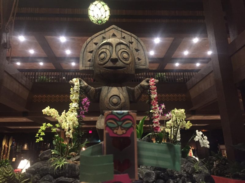 “Erupting with joy over my reunion with my cousin at the Polynesian Resort. Truth: he doesn’t share my party animal gene but he was still a good sport about closing down the tiki bar.”–Tatiki
