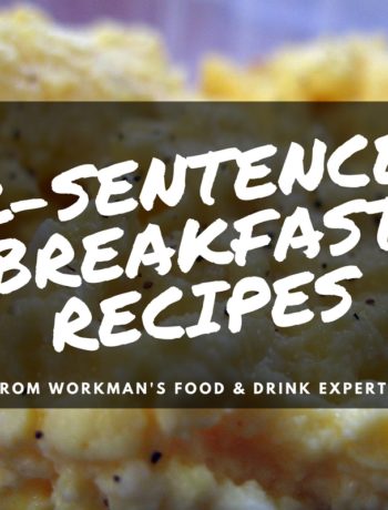 Two-Sentence Recipes