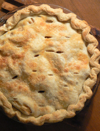 cranberry date pie