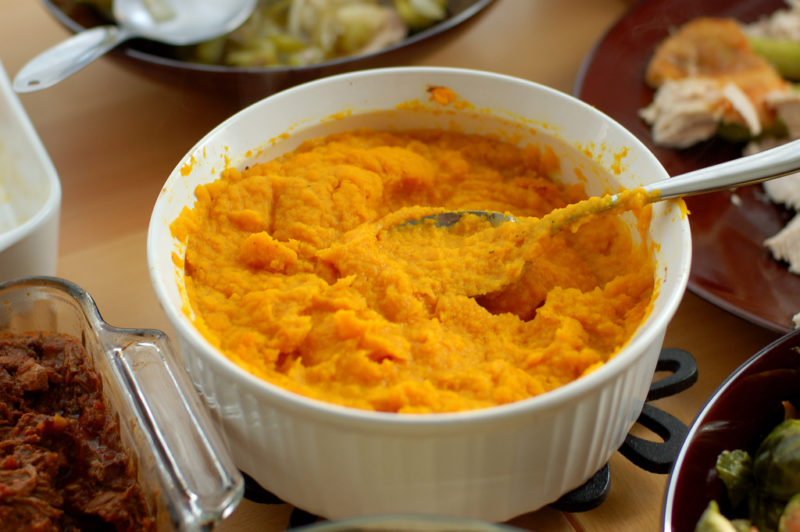 winter squash puree