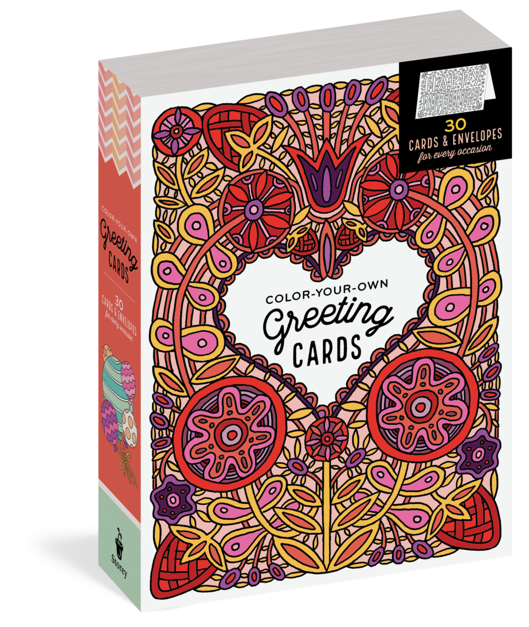  30daysofgiving color your own greeting cards workman publishing
