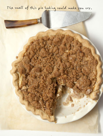 Streusel Apple Pie