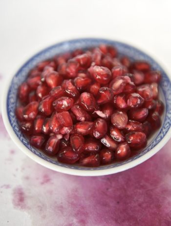 Salad with Pomegranate Seeds