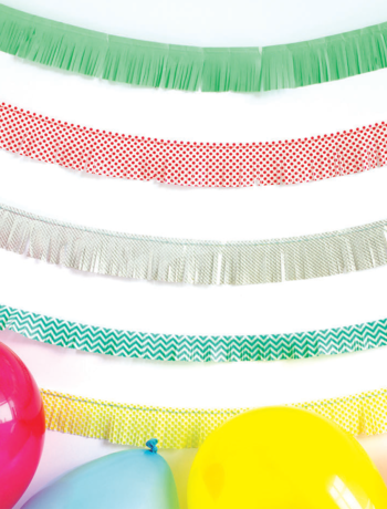 Fringed Party Banner