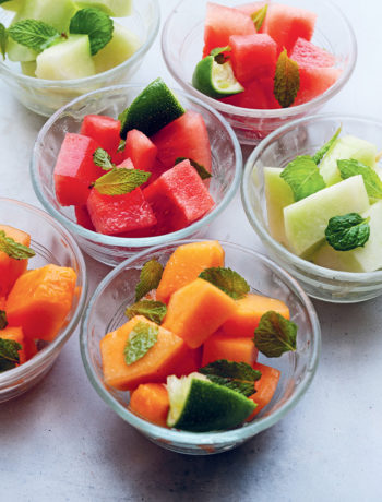 three melon salad