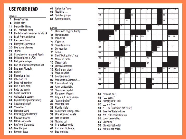 Mensa 10-Minute Crossword Puzzles Page-A-Day Calendar.