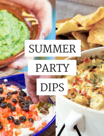 summer party dips