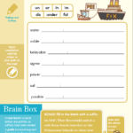 Prefix and Suffix Brain Quest Exercise For Grades Between Three and Four