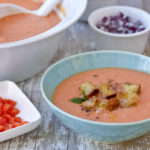 Seaside Gazpacho with Choose-Your-Own Toppings