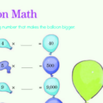 Balloon Math Brain Quest For Fifth Grade