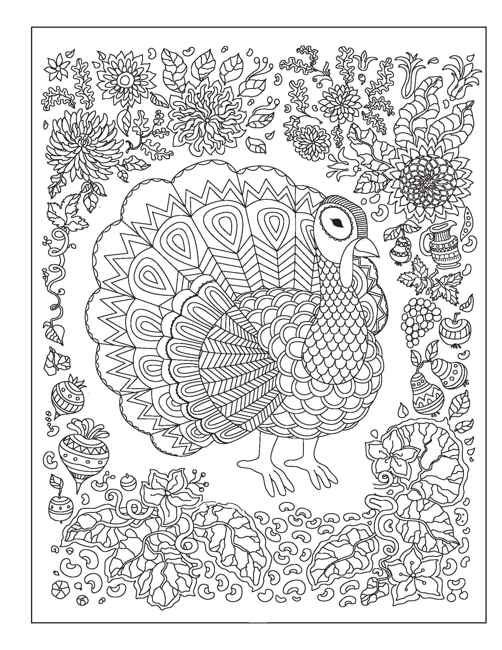 Color Your Year Thanksgiving