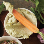 Kale Stem Hummus from Cooking with Scraps