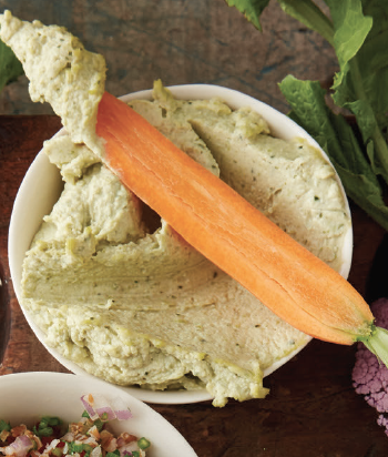 Kale Stem Hummus