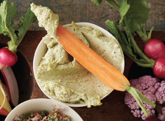 Kale Stem Hummus