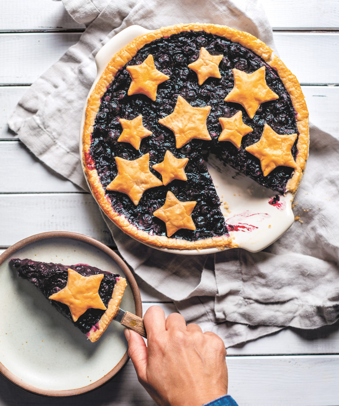 A Blueberry Pie Recipe No Sugar Added Workman Publishing 