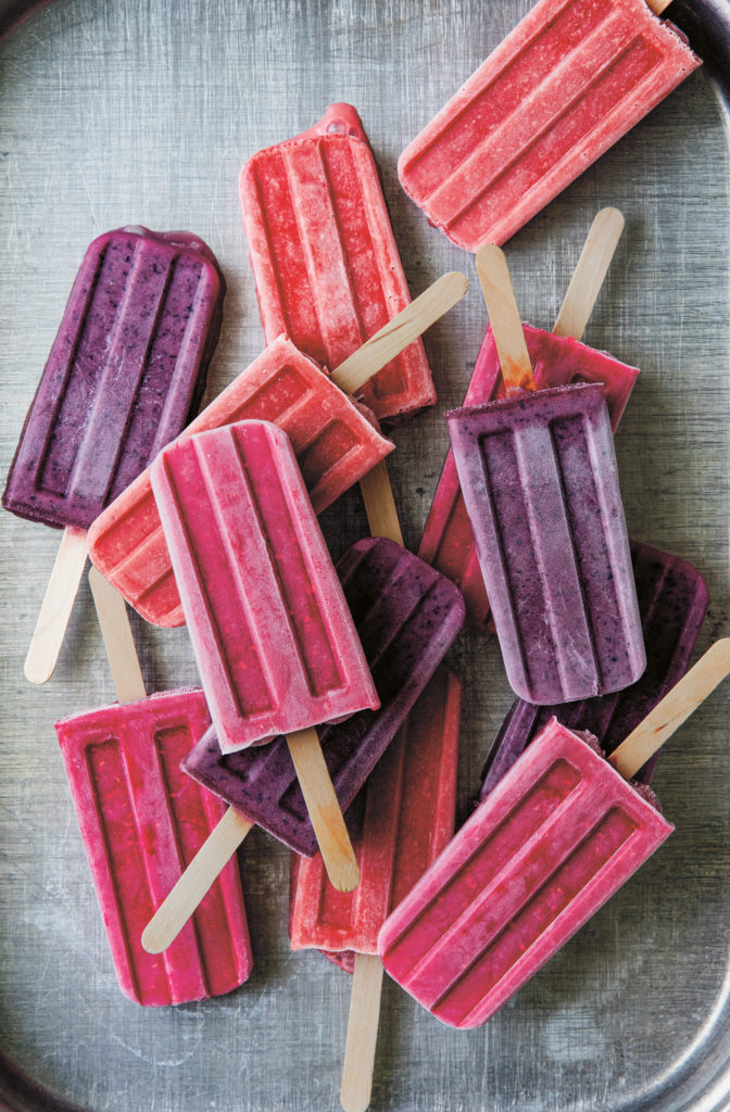 Strawberry Cream Pops